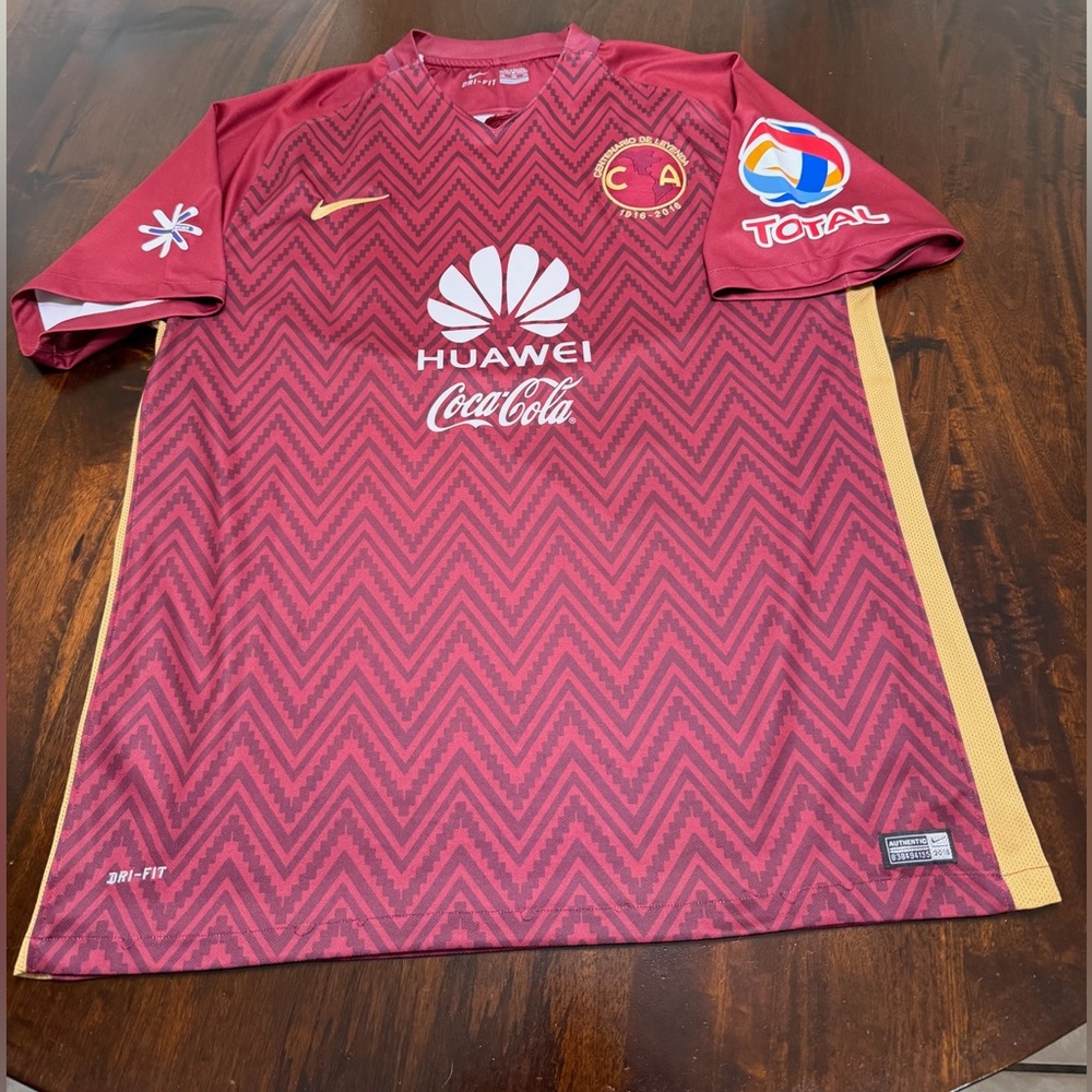Nike Authentic Club America 2016 Jersey XXL